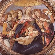 Sandro Botticelli Our Lady of the eight sub-angel china oil painting artist